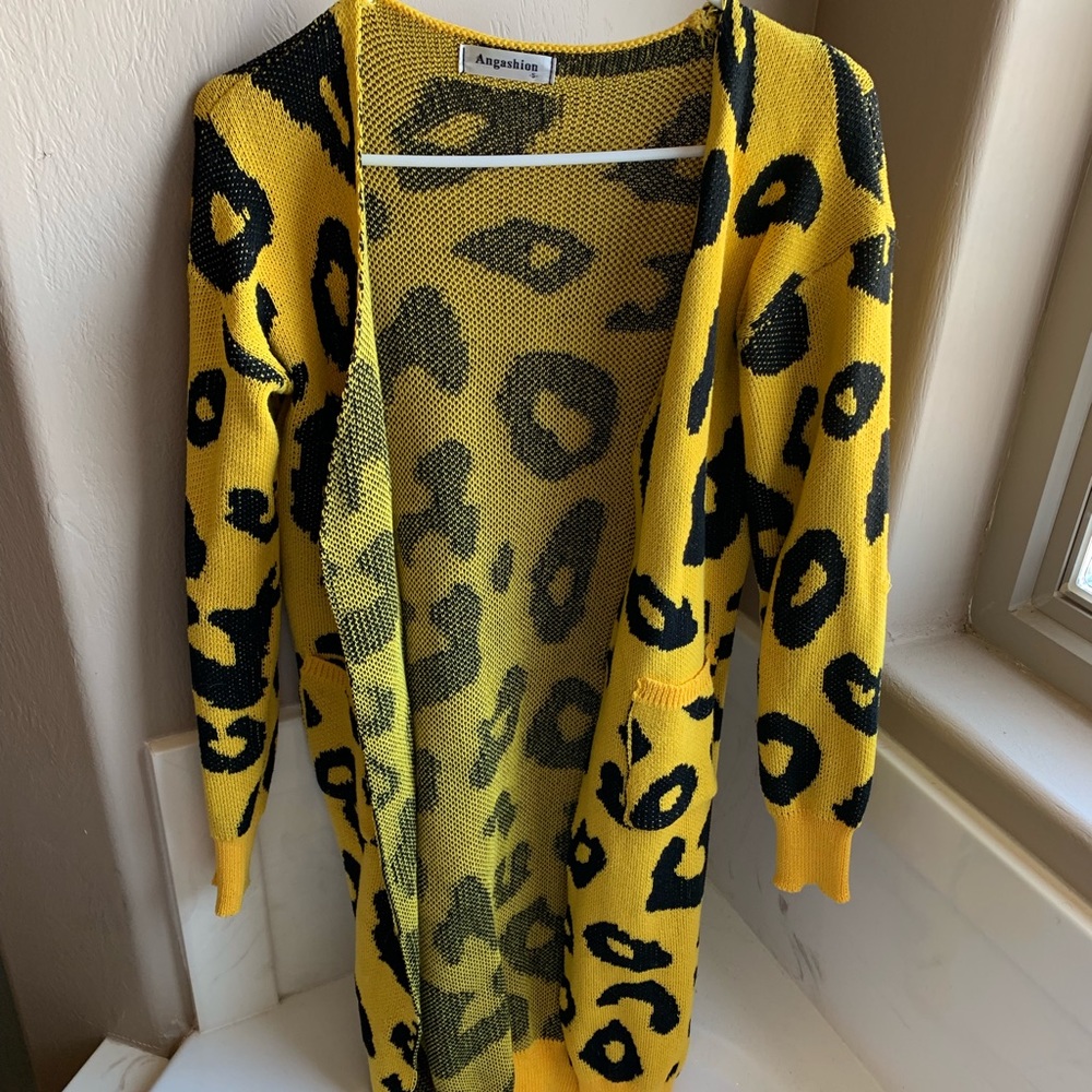 Leopard cardigan